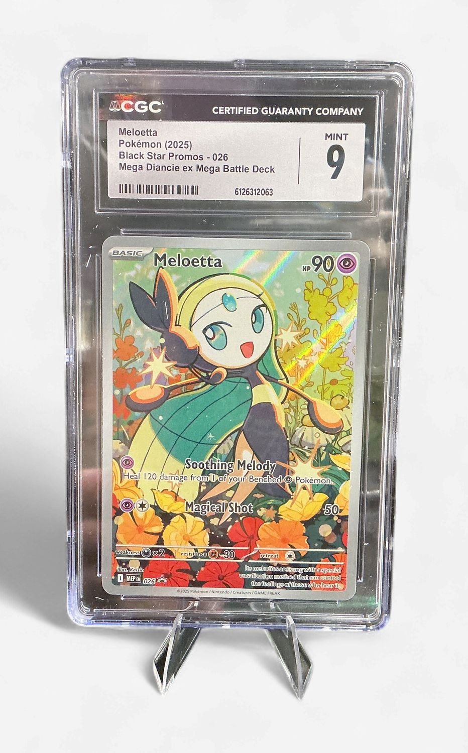 CGC Mint 9 Meloetta 026