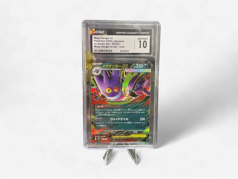CGC Gem Mint 10 Mega Gengar EX 003 JPN