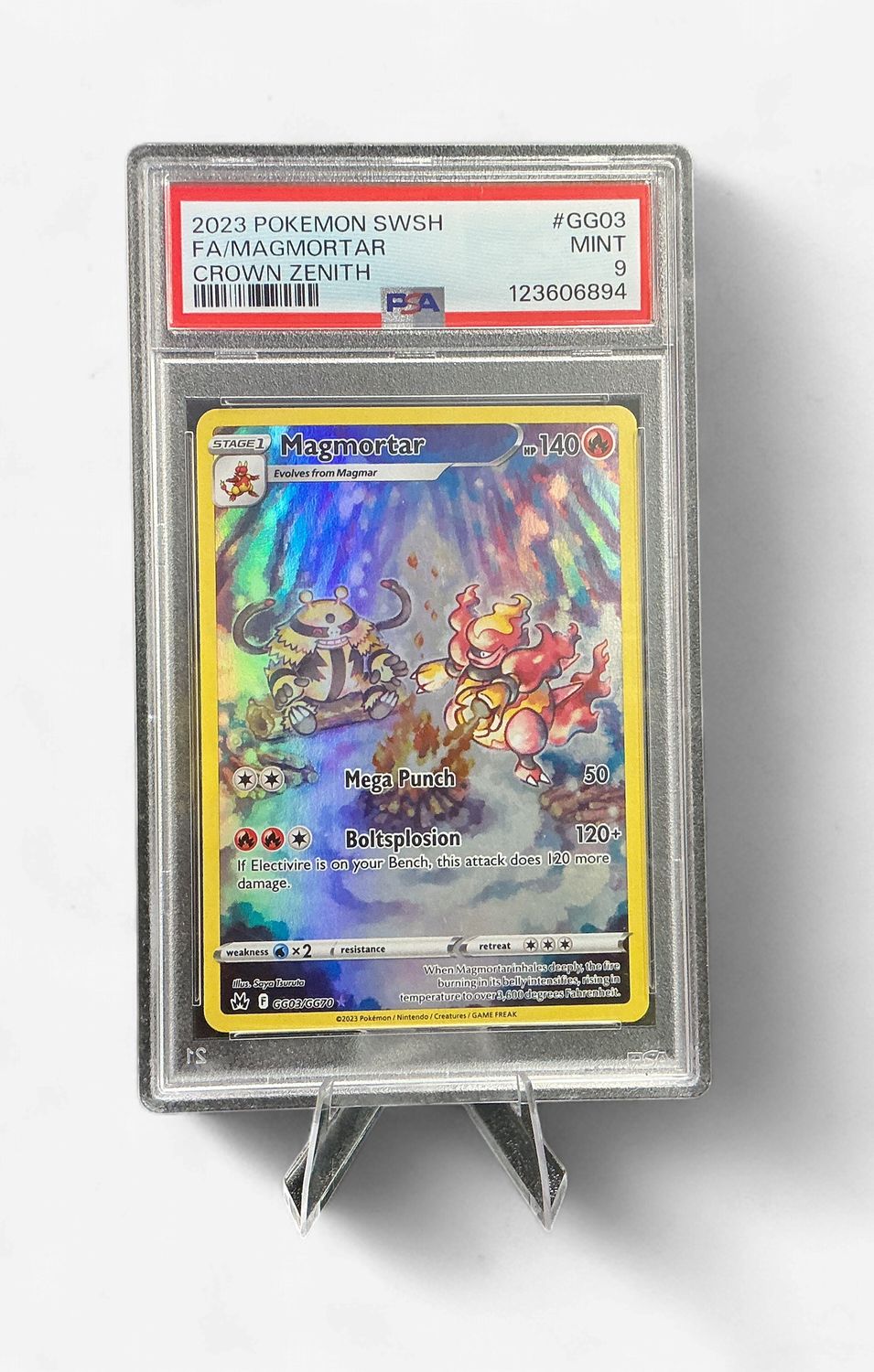 PSA Mint 9 Magmortar #GG03