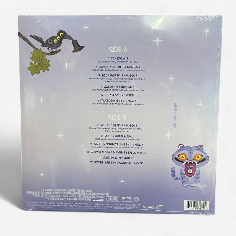 K-pop Demon Hunters Original Soundtrack Vinyl Record