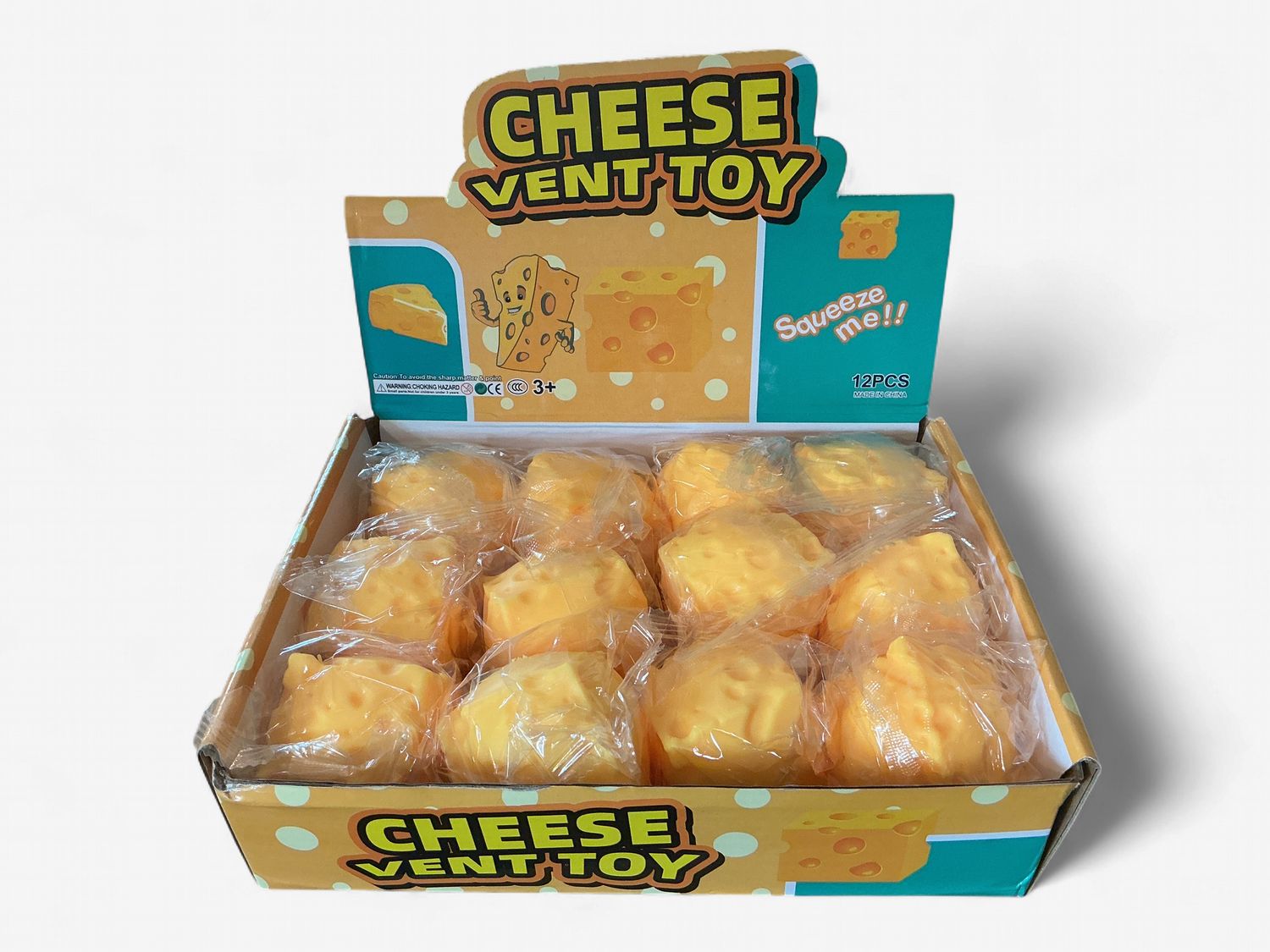 Cheese Vent Squishy/Fidget Toy
