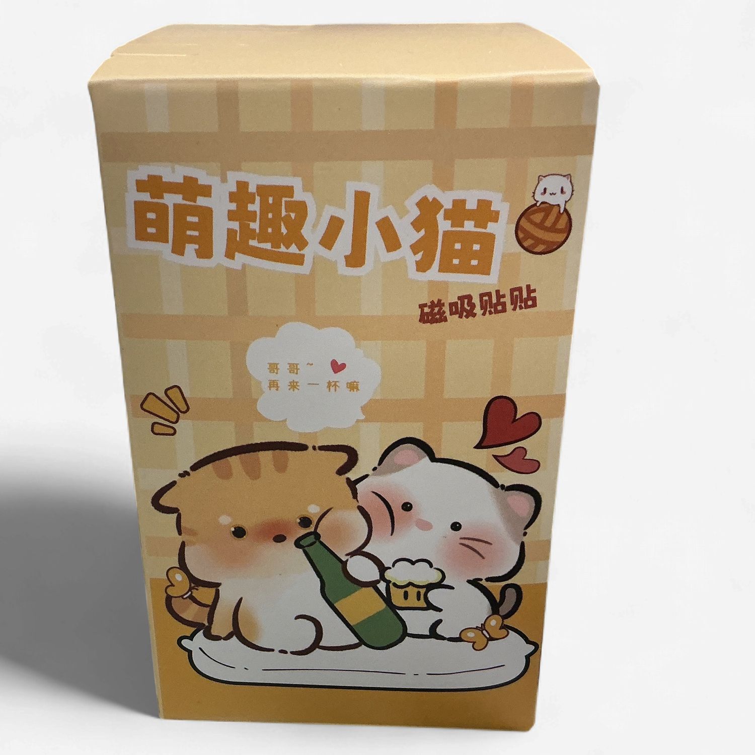 BAIMAO Cute Cat Magnetic Fridge Magnet Blind Box