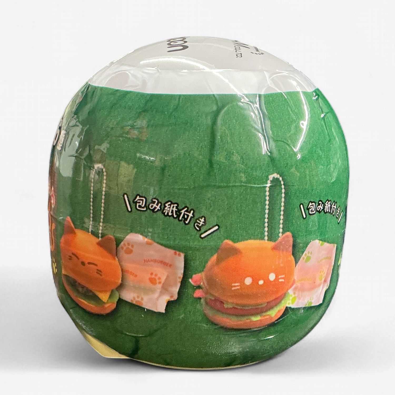 J.DREAM Fluffy Cat Hamburger Ball Chain Blind Capsule