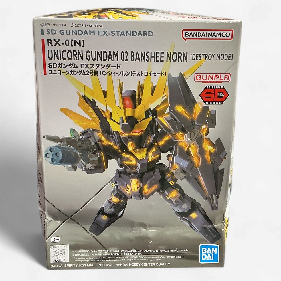 015 Unicorn Gundam 02 Banshee Norn (Destroy Mode) "Gundam UC", Bandai Hobby SD Gundam EX-Standard