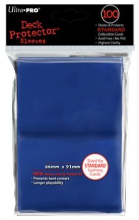 Ultra Pro Sleeves: Standard - Blue 100CT