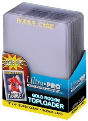 Ultra Pro: Gold Rookie Top Loader