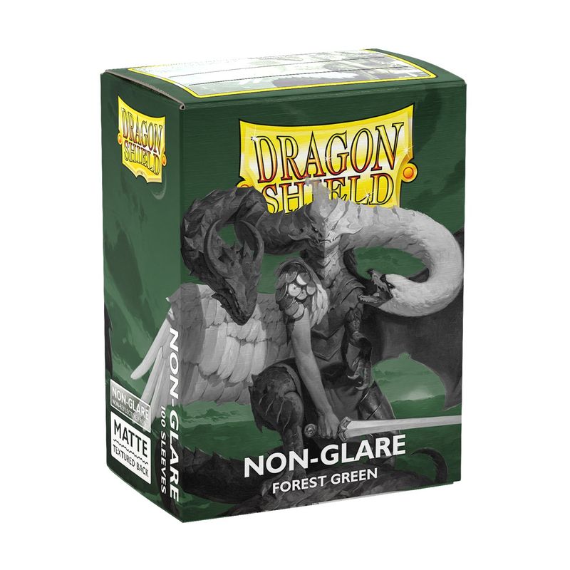 DRAGON SHIELD: MATTE NON-GLARE: FOREST GREEN (100CT)
