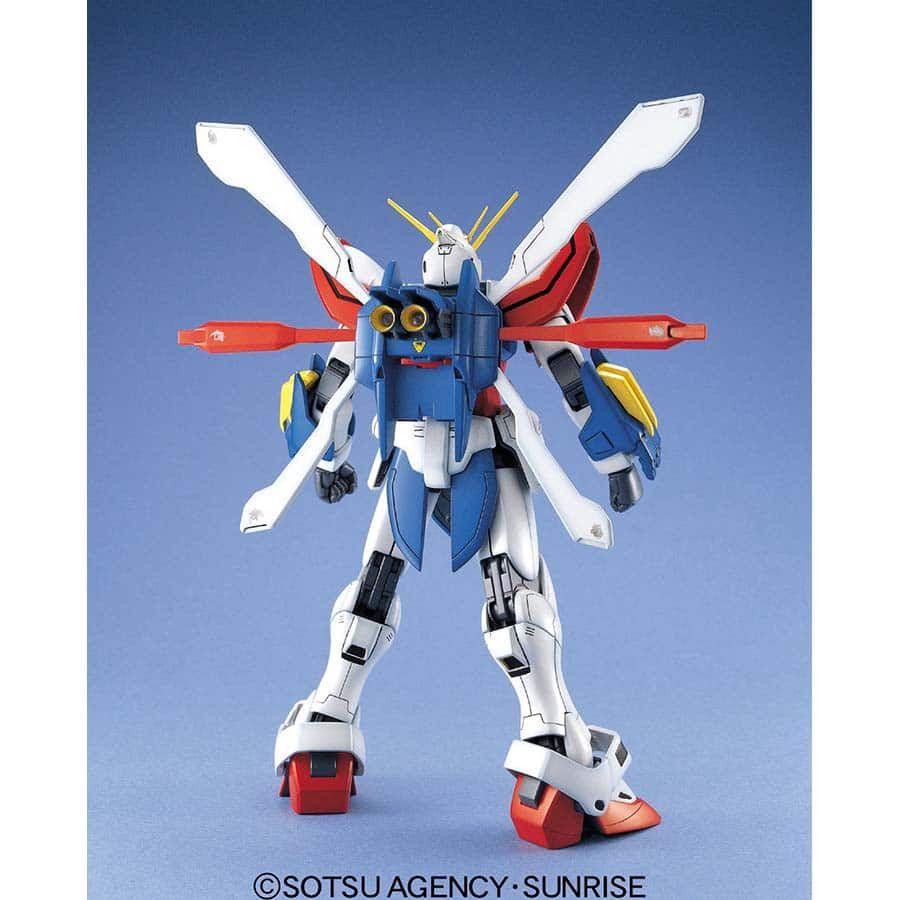 BANDAI HOBBY MG: G GUNDAM: BURNING GUNDAM (GUNPLA MODEL KIT)