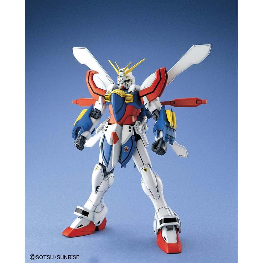 BANDAI HOBBY MG: G GUNDAM: BURNING GUNDAM (GUNPLA MODEL KIT)