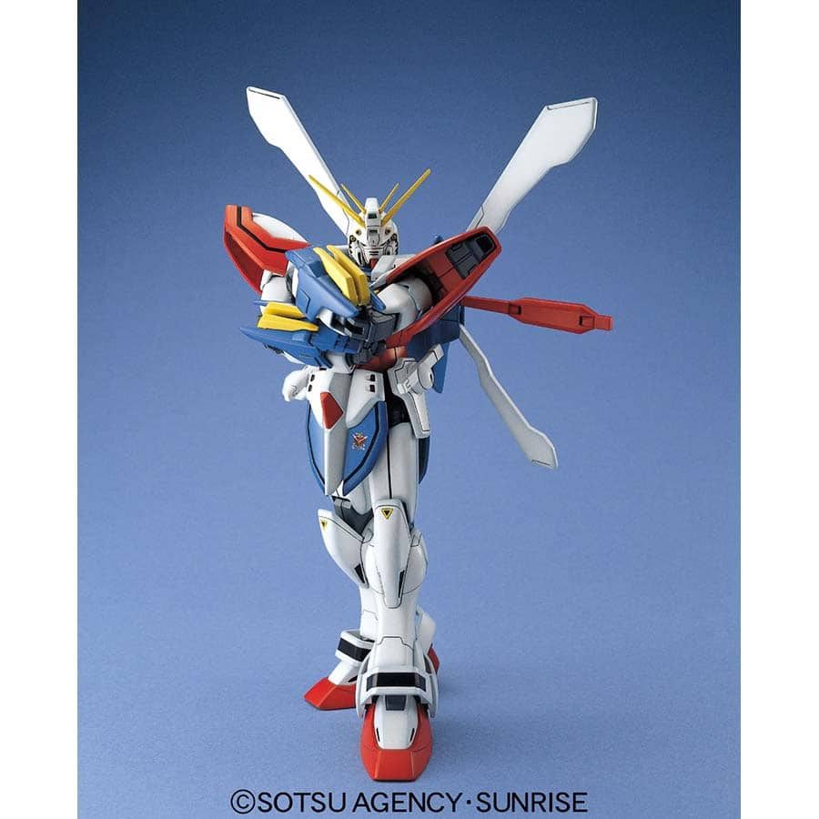 BANDAI HOBBY MG: G GUNDAM: BURNING GUNDAM (GUNPLA MODEL KIT)