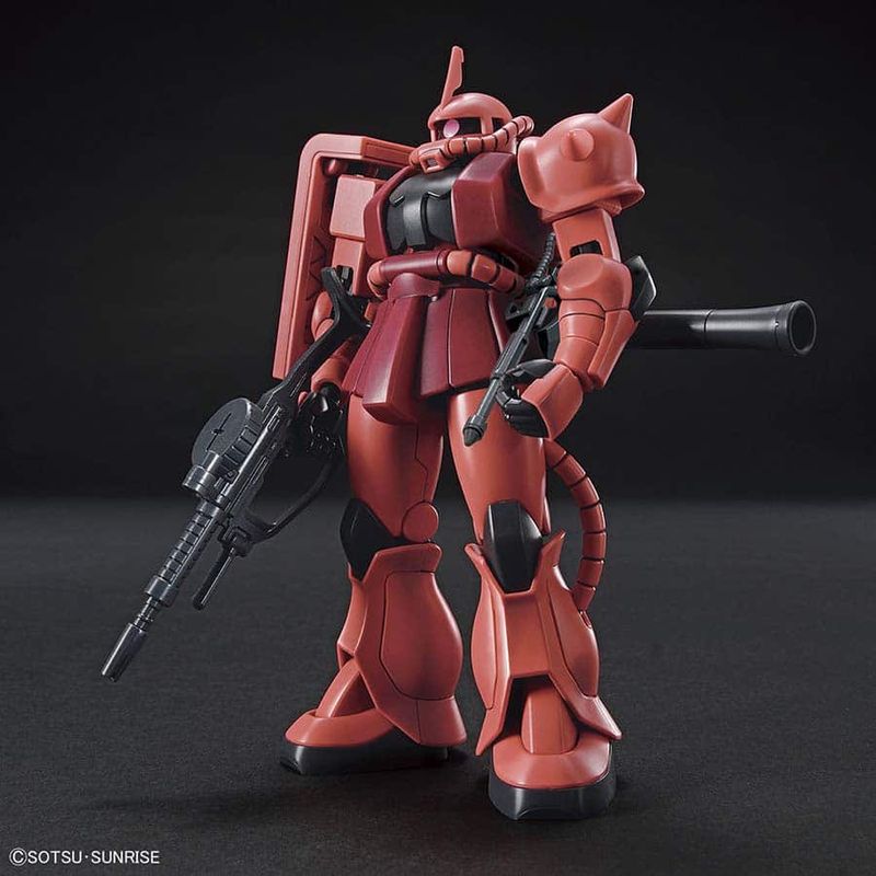 BANDAI HOBBY HGUC: MOBILE SUIT GUNDAM: MS-06S CHAR'S ZAKU II