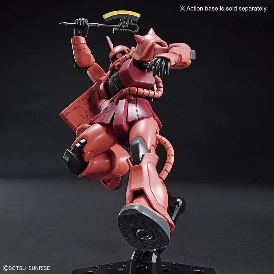 BANDAI HOBBY HGUC: MOBILE SUIT GUNDAM: MS-06S CHAR'S ZAKU II