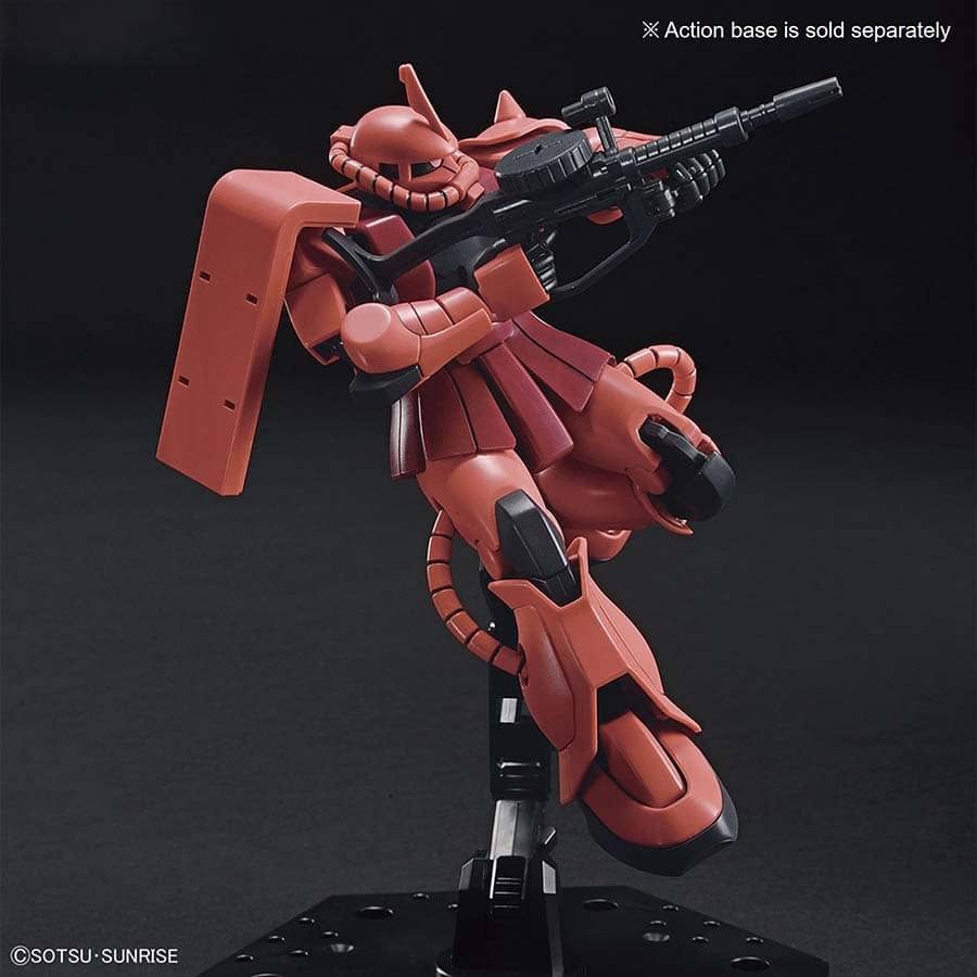 BANDAI HOBBY HGUC: MOBILE SUIT GUNDAM: MS-06S CHAR'S ZAKU II