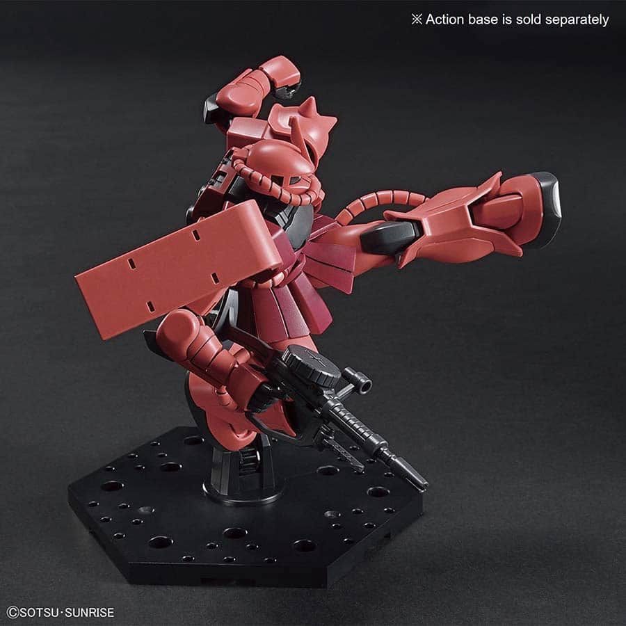 BANDAI HOBBY HGUC: MOBILE SUIT GUNDAM: MS-06S CHAR'S ZAKU II