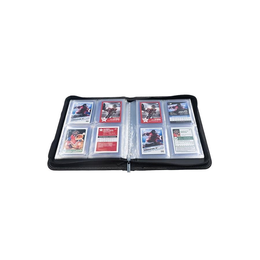 ULTRA PRO: 4-POCKET TOPLOADER ZIPPERED PREMIUM PRO-BINDER