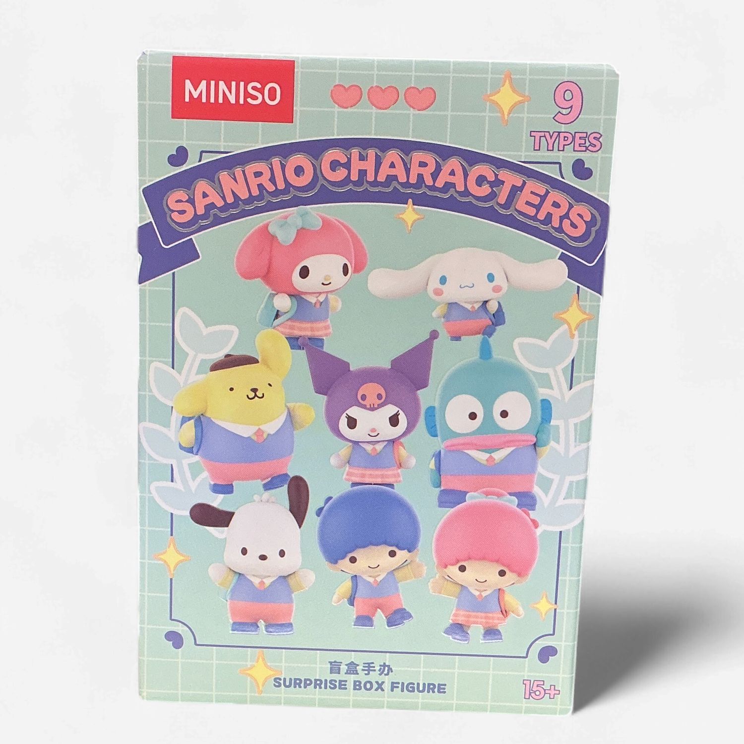 MINISO Sanrio Characters Surprise Box Figure – School Series Blind Box
