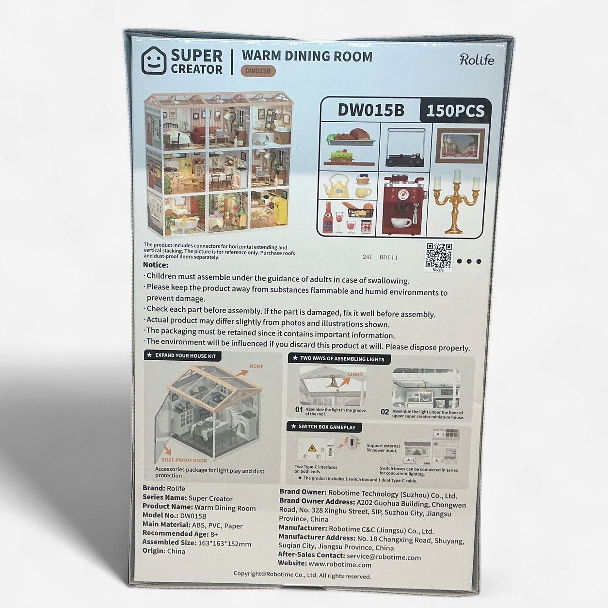 Rolife Super Creator: Warm Dining Room