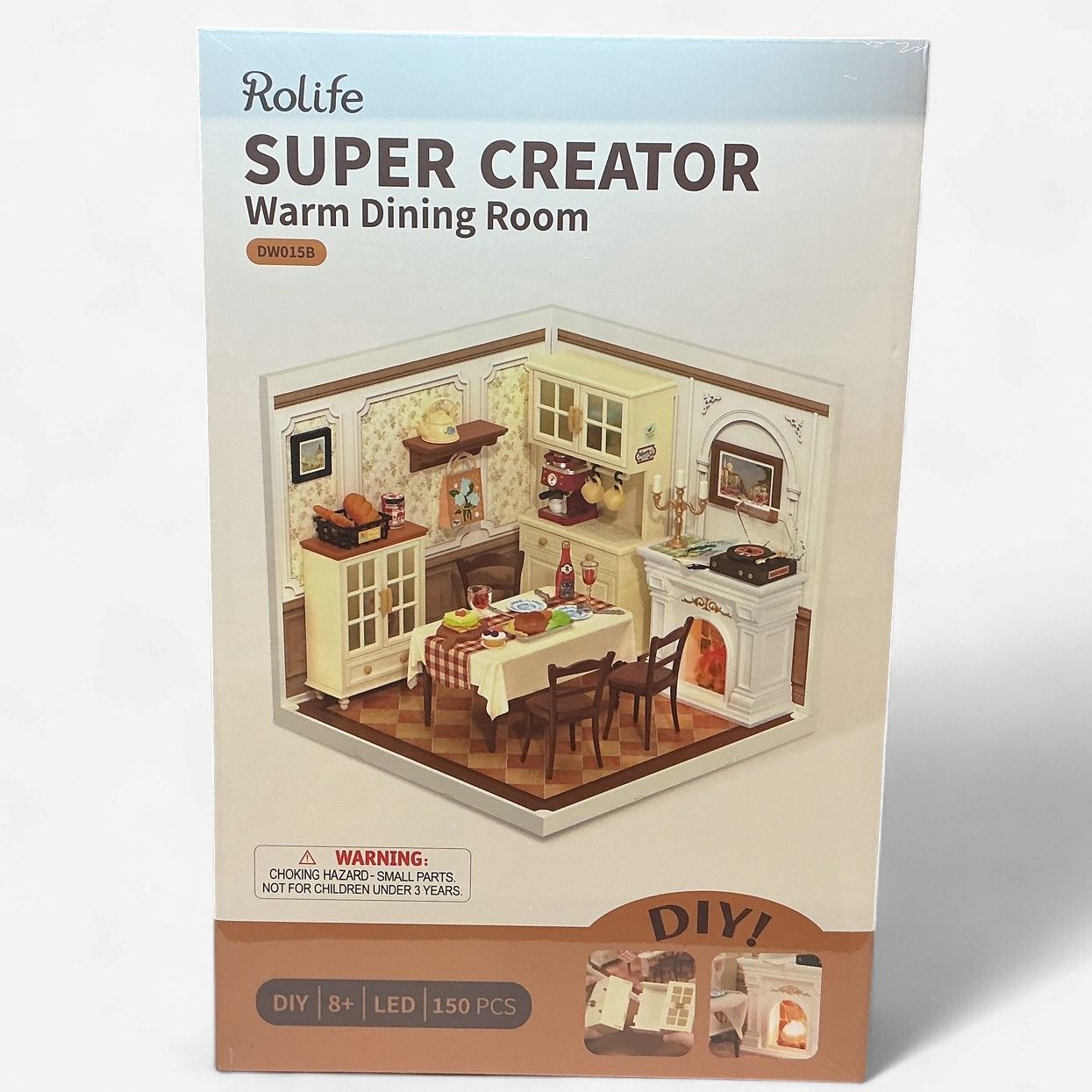 Rolife Super Creator: Warm Dining Room