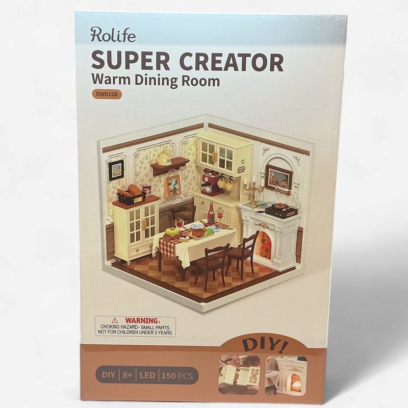 Rolife Super Creator: Warm Dining Room