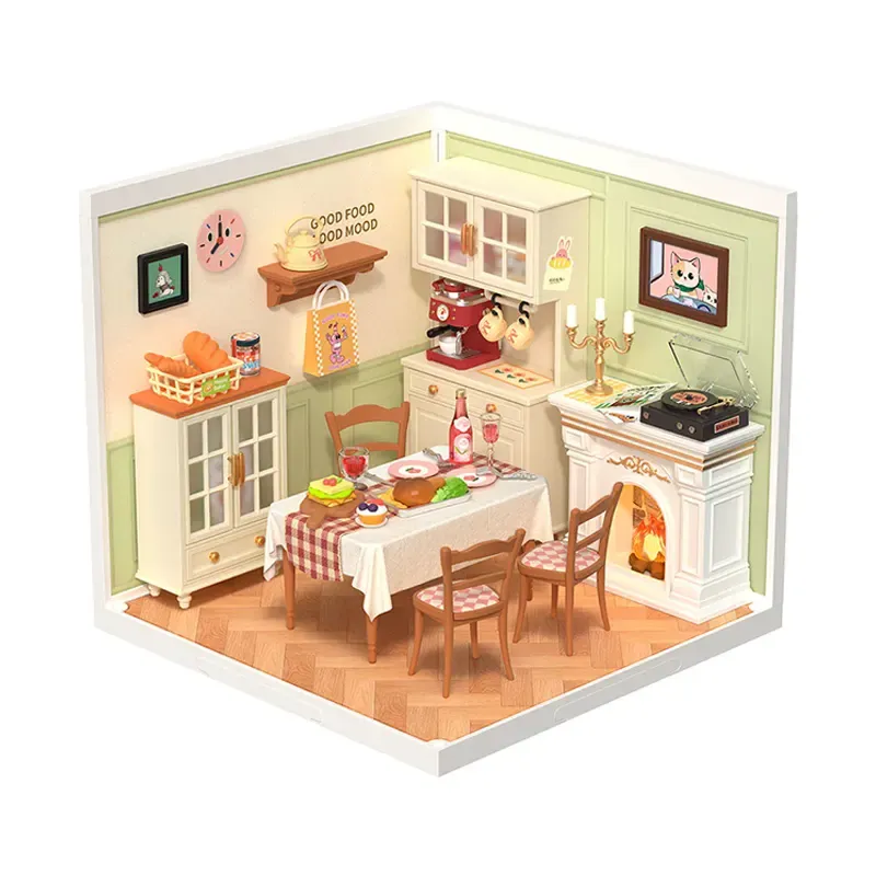 Rolife Super Creator: Warm Dining Room