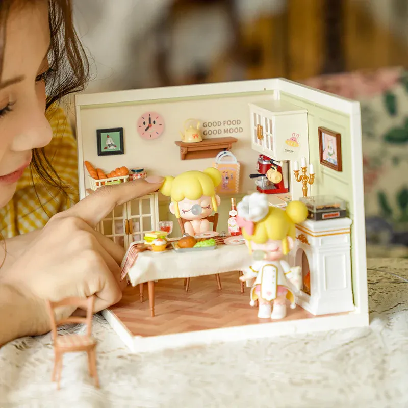 Rolife Super Creator: Warm Dining Room