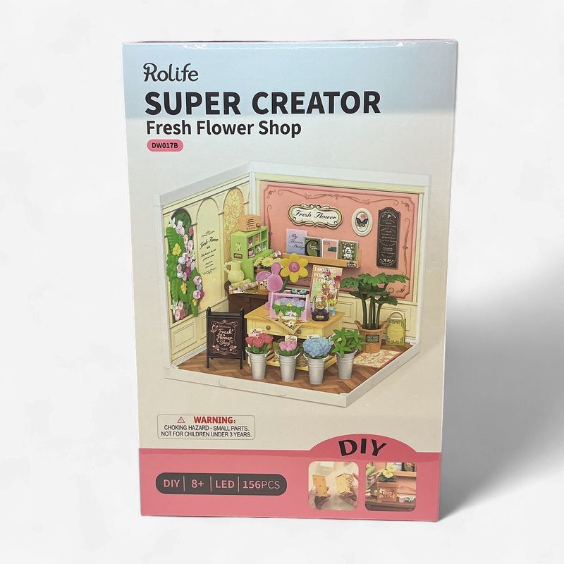 Rolife Super Creator: Fresh Flower Shop