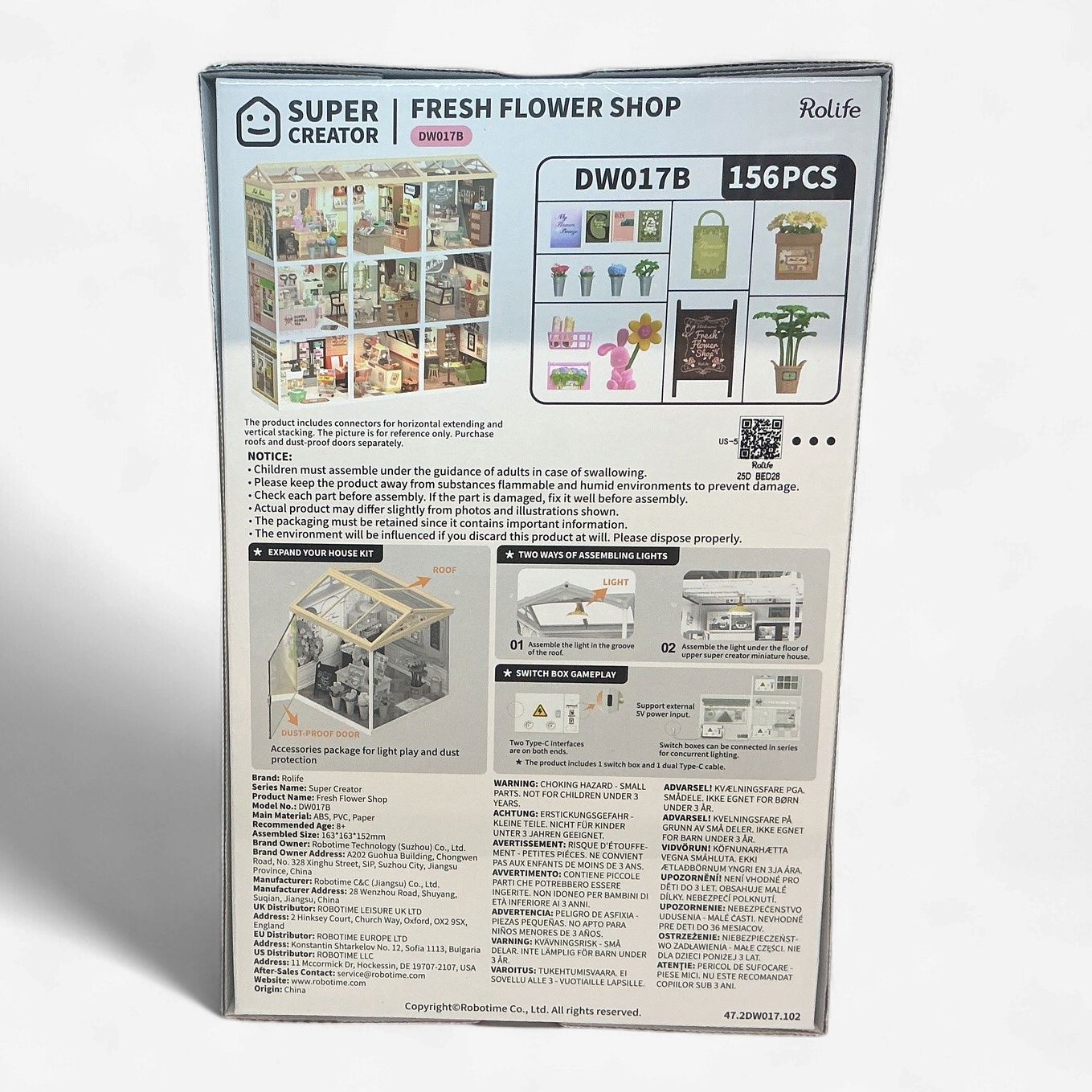 Rolife Super Creator: Fresh Flower Shop