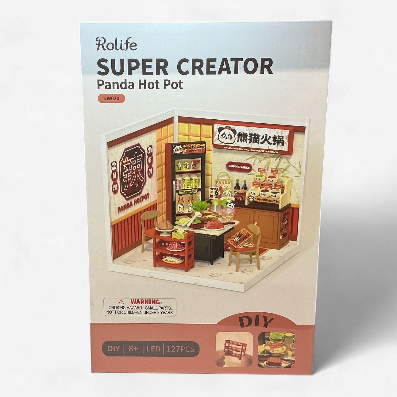 Rolife Super Creator: Panda Hot Pot