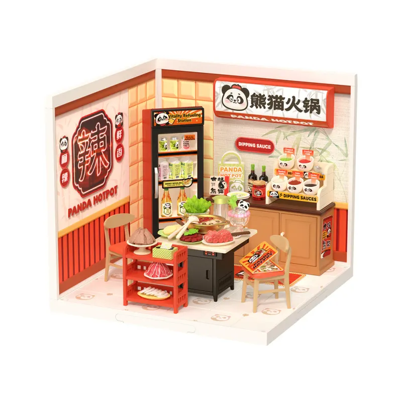 Rolife Super Creator: Panda Hot Pot