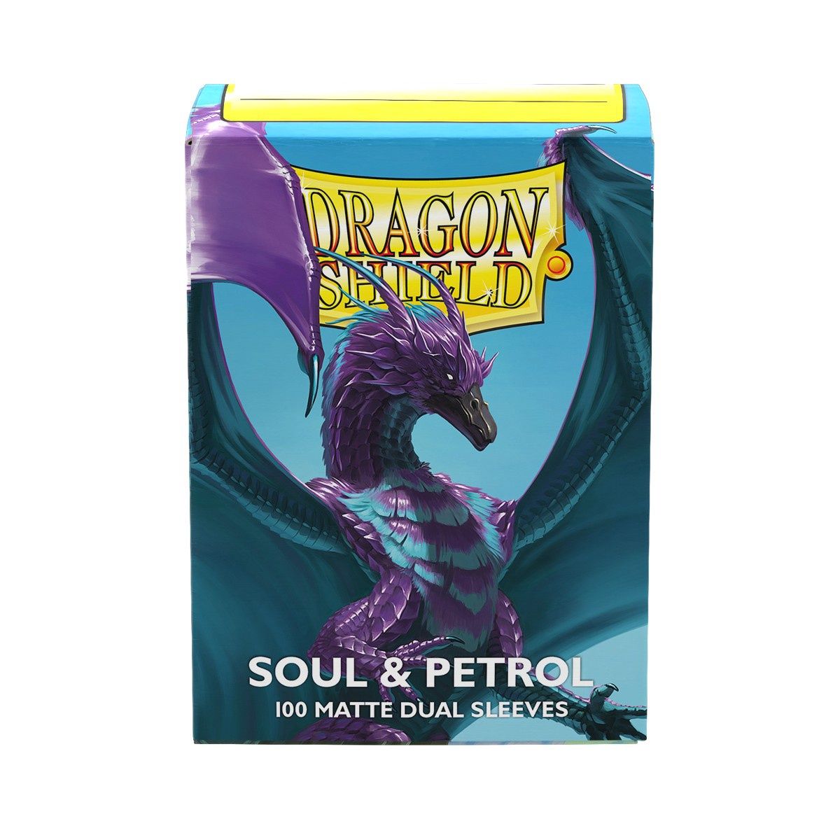 Dragon Shield Sleeves: Standard Matte Dual - Soul &amp; Petrol 100CT