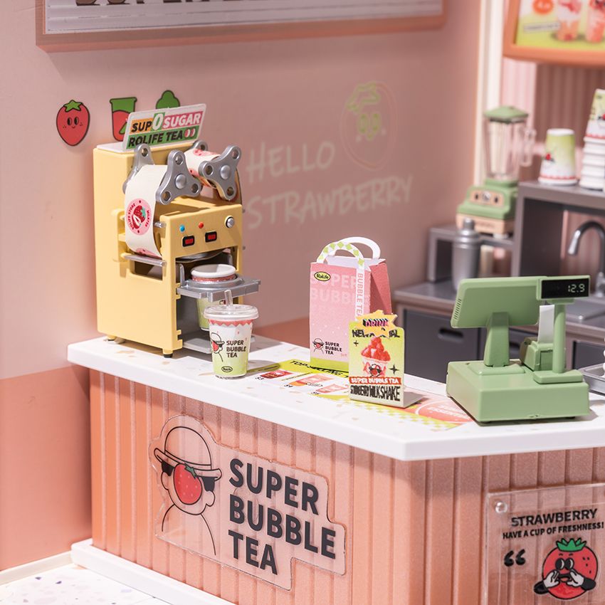 Rolife Super Creator: Double Joy Bubble Tea