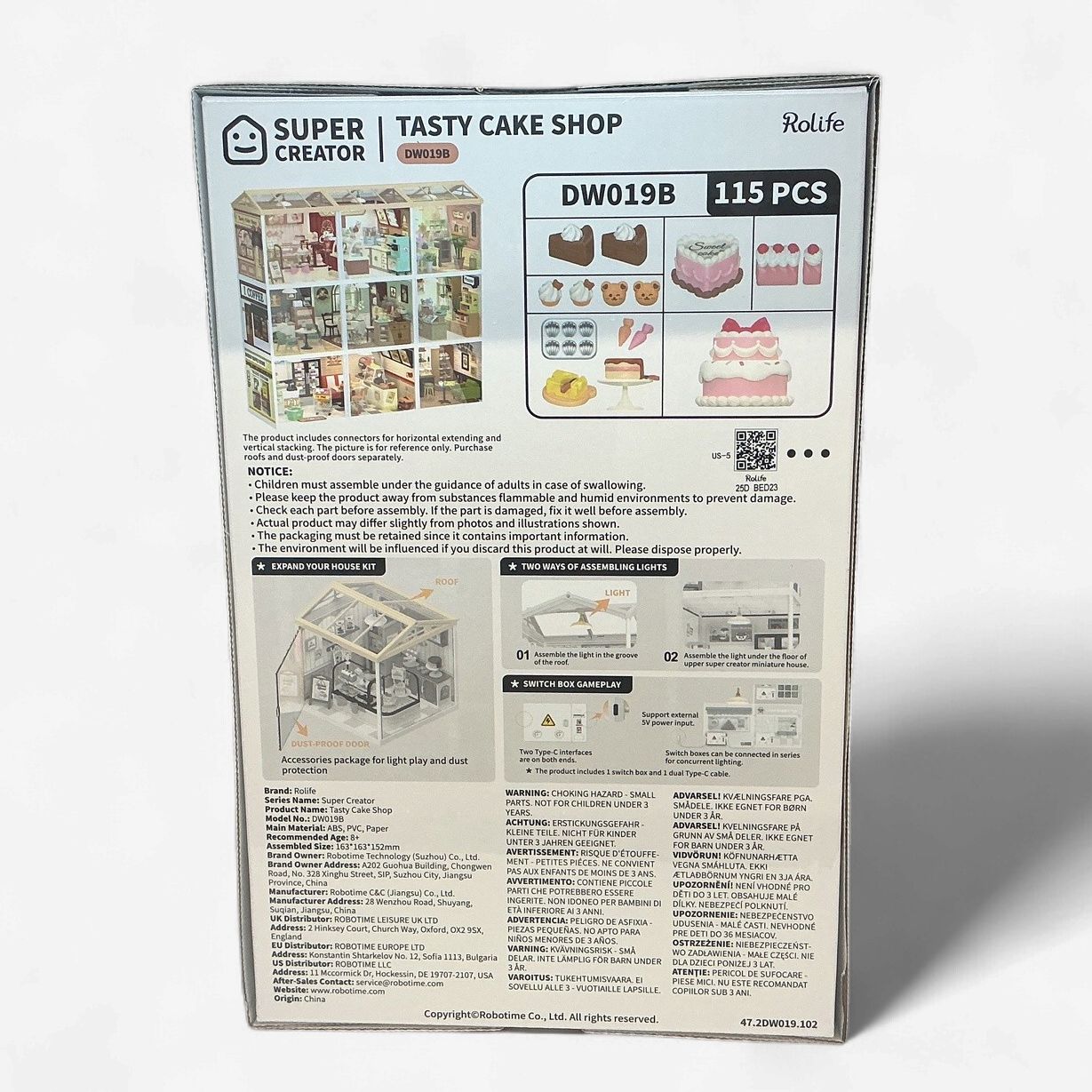 Rolife Super Creator: Tasty Cake Shop