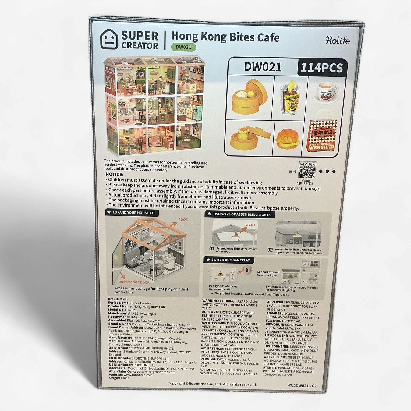 Rolife Super Creator: Hong Kong Bites Cafe