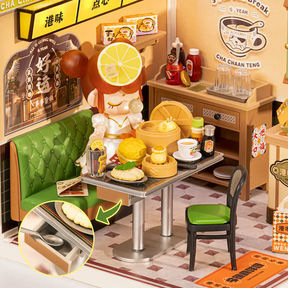 Rolife Super Creator: Hong Kong Bites Cafe