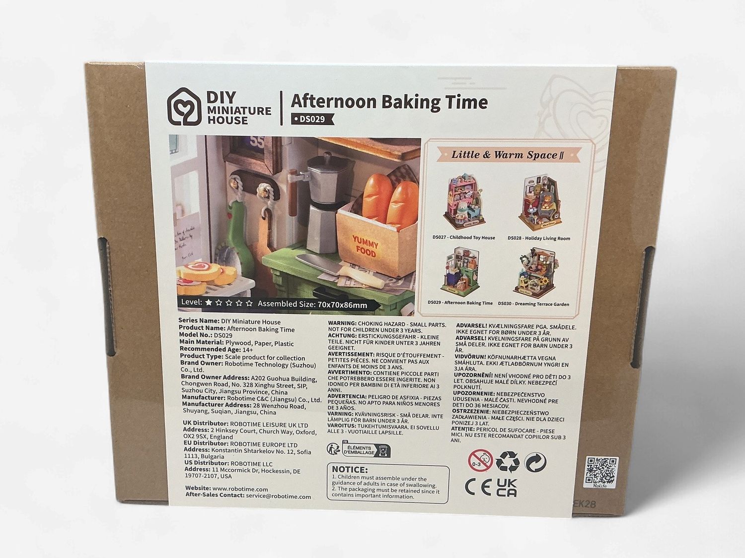 Rolife DIY Miniature House: Afternoon Baking Time