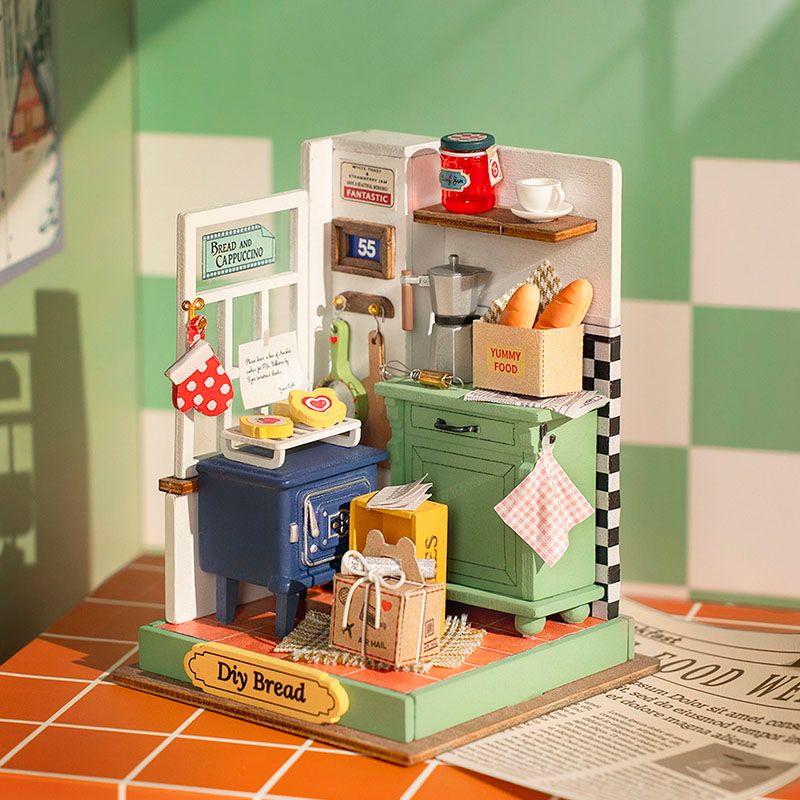 Rolife DIY Miniature House: Afternoon Baking Time