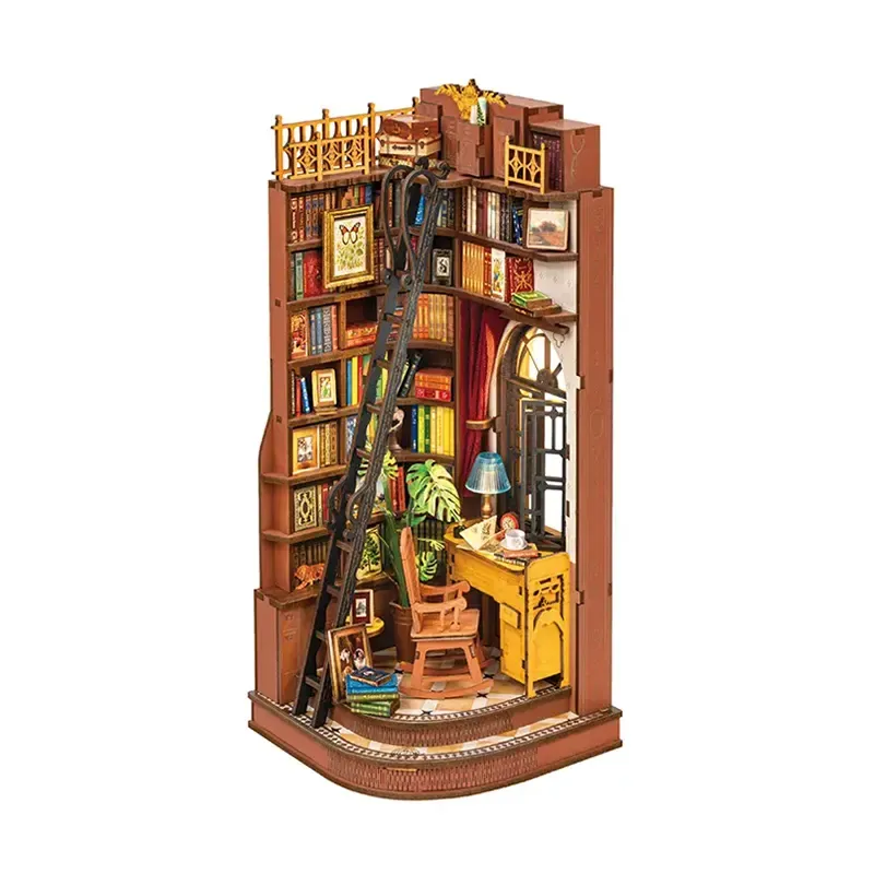 Rolife Book Nook &amp; Wonderland: Silent Corner Study