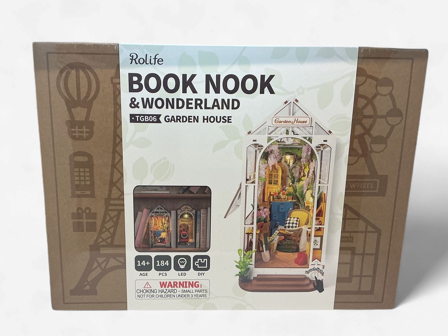 Rolife Book Nook &amp; Wonderland: Garden House