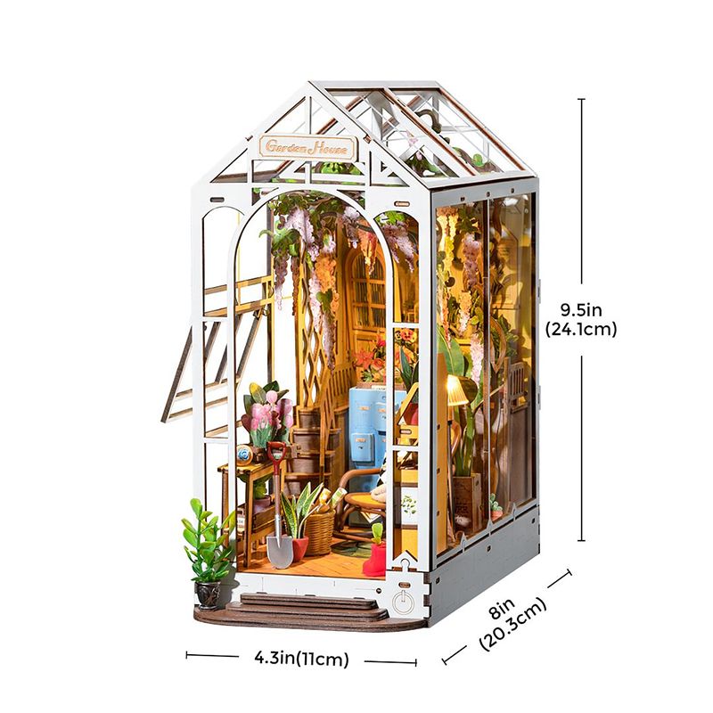 Rolife Book Nook &amp; Wonderland: Garden House