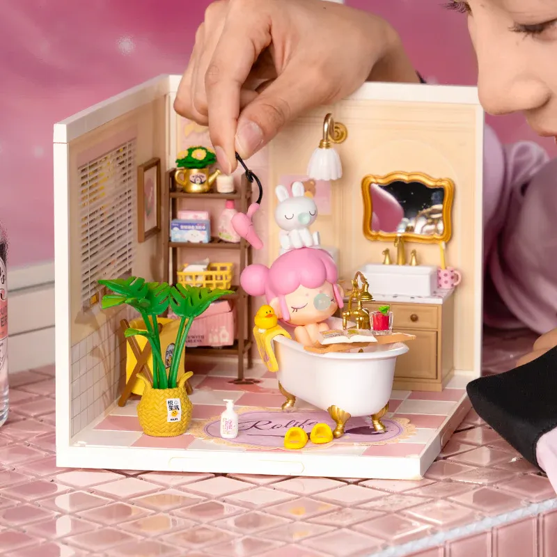 Rolife Super Creator: Pop Bubble Bathroom