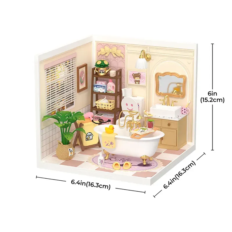 Rolife Super Creator: Pop Bubble Bathroom