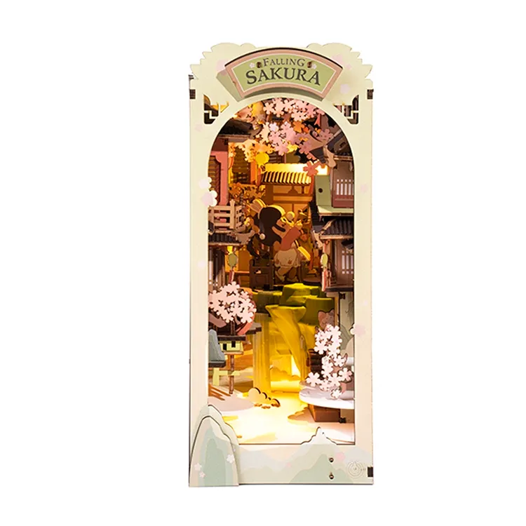 Rolife Book Nook &amp; Wonderland: Falling Sakura