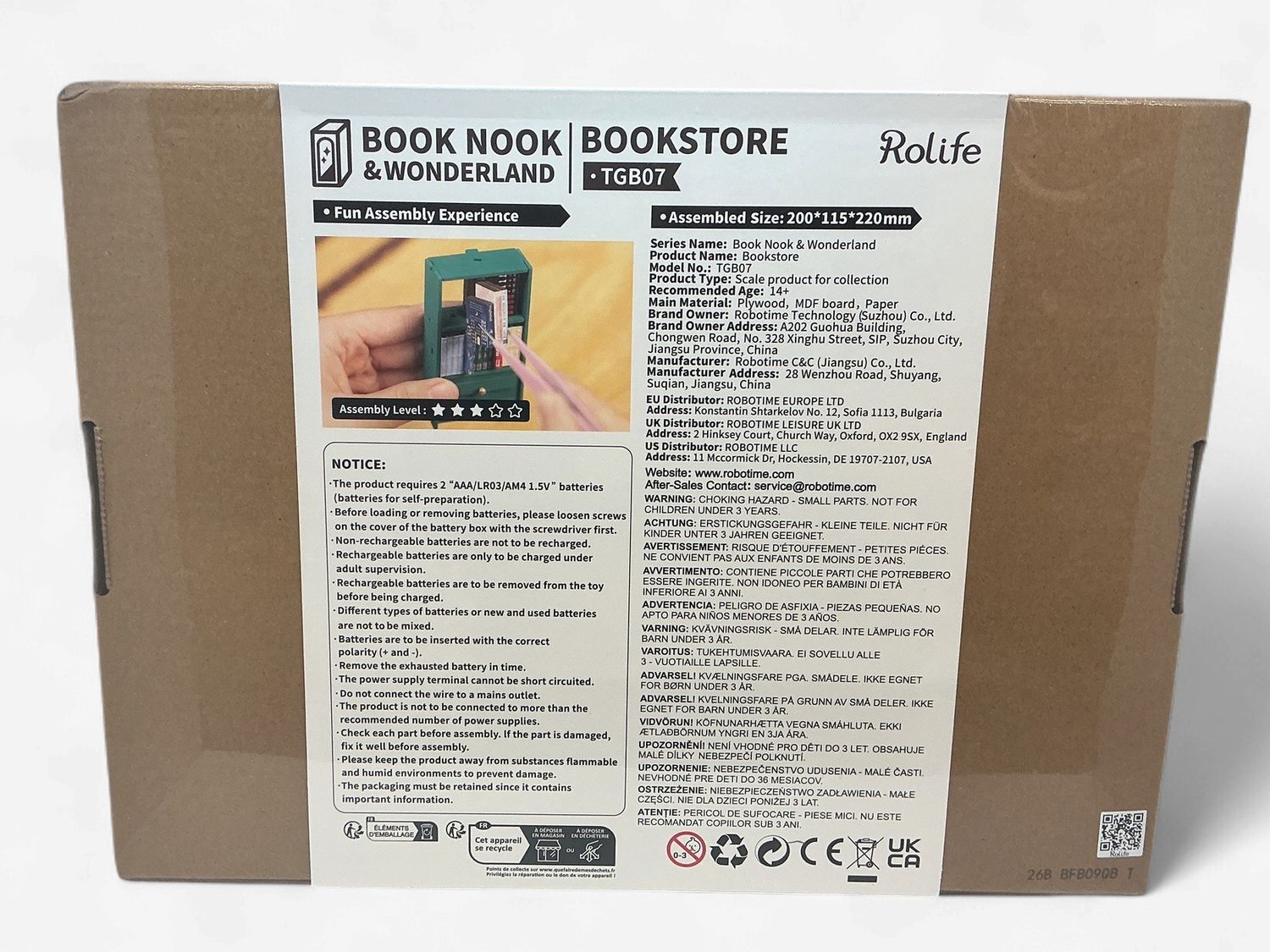 Rolife Book Nook &amp; Wonderland: Book Store