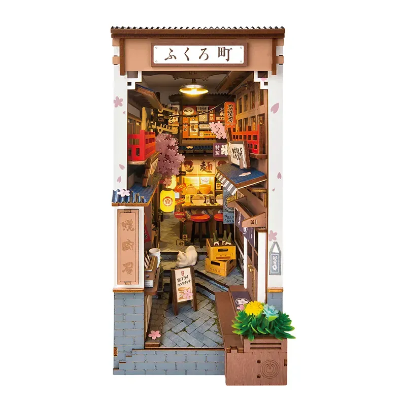 Rolife Book Nook &amp; Wonderland: Sakura Wine Alley