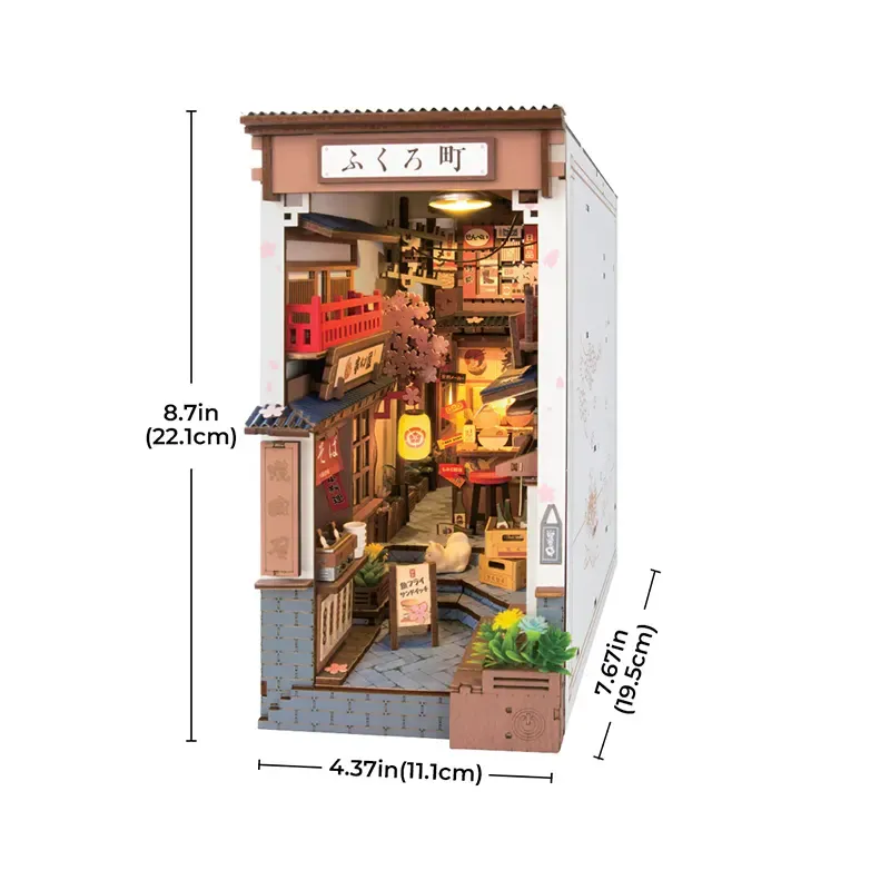Rolife Book Nook &amp; Wonderland: Sakura Wine Alley