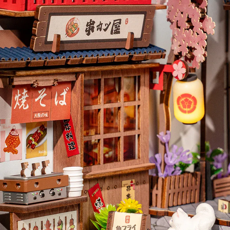 Rolife Book Nook &amp; Wonderland: Sakura Wine Alley