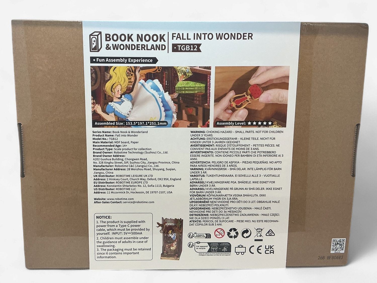 Rolife Book Nook &amp; Wonderland: Fall Into Wonder
