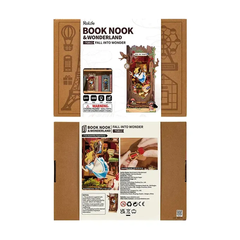 Rolife Book Nook &amp; Wonderland: Fall Into Wonder