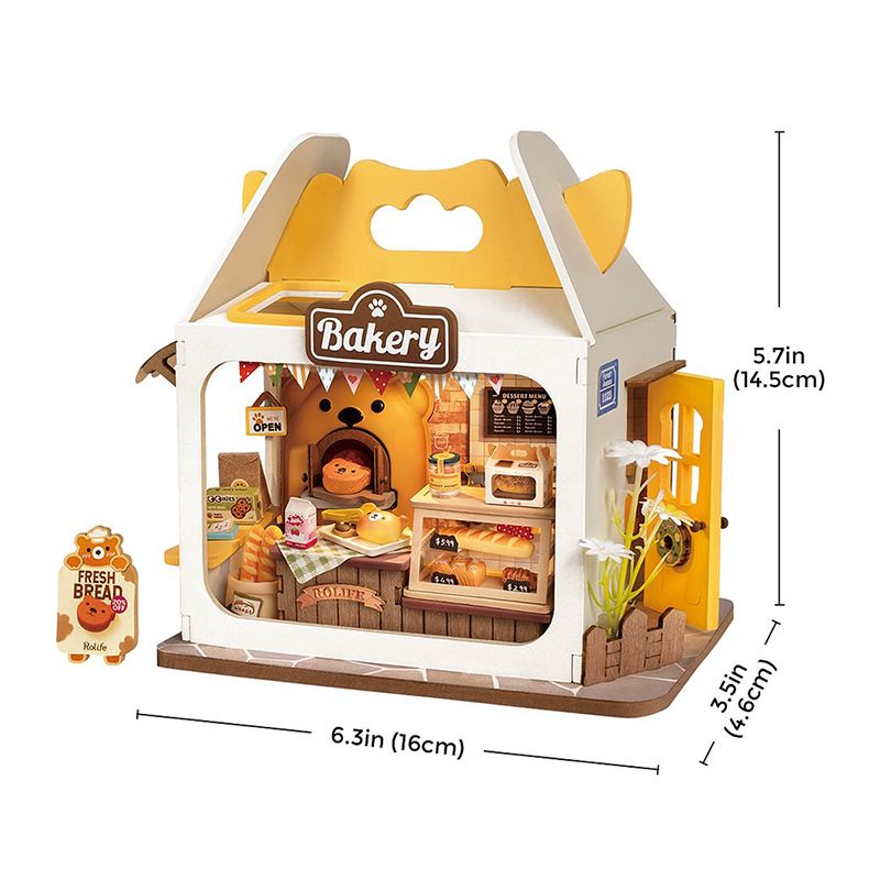Rolife DIY Miniature House: Teddy's Breadbox