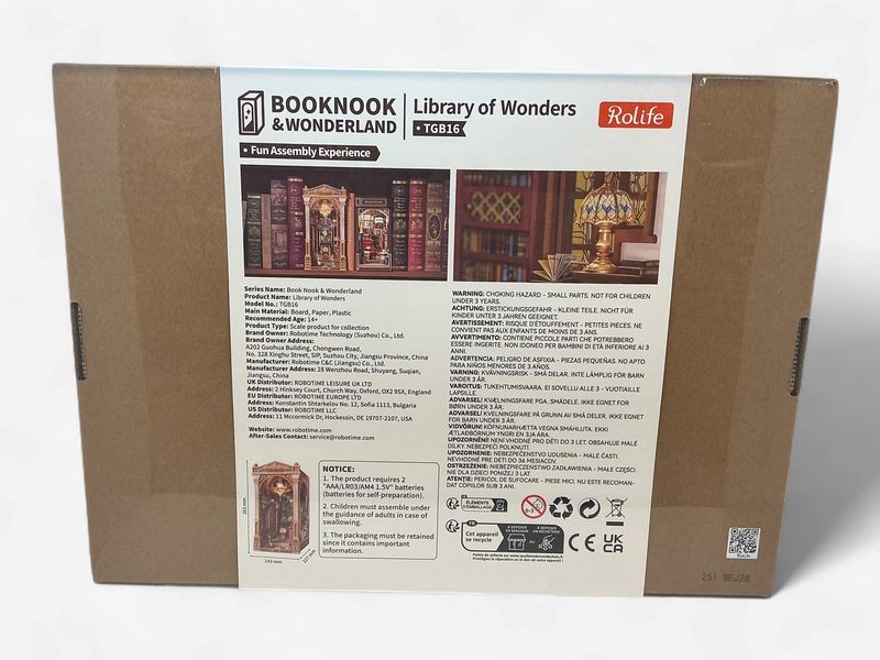 Rolife Book Nook &amp; Wonderland: Library of Wonders